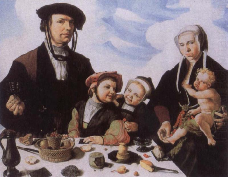 Maerten Jacobsz van Heemskerck Family portrait china oil painting image